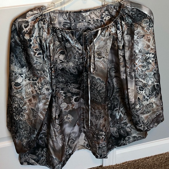 womens plus size peasant tops